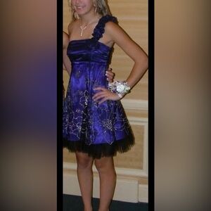 Blondie Nites Purple Prom dress size 5